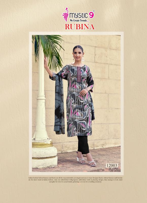 Mystic9 rubina vol 12 wholesale kurtis in bangalore